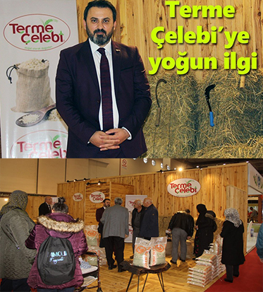 Terme Çelebi TÜYAP Samsun Gıda Fuarı'nda
